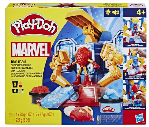 Play-doh Iron Man Amor Maker Lab