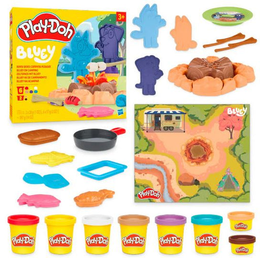 Play-doh Bluey Goes Camping Playset