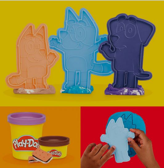 Play-doh Bluey Goes Camping Playset