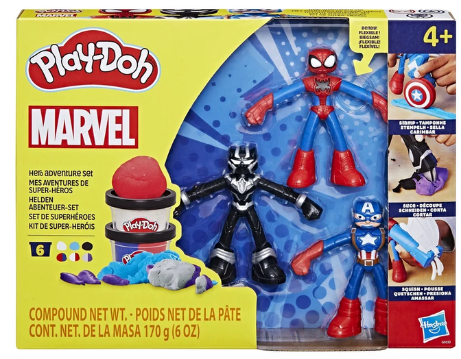 Play-doh Hero  Marvel Adventure Set