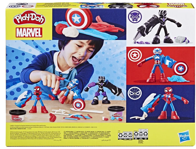 Play-doh Hero  Marvel Adventure Set