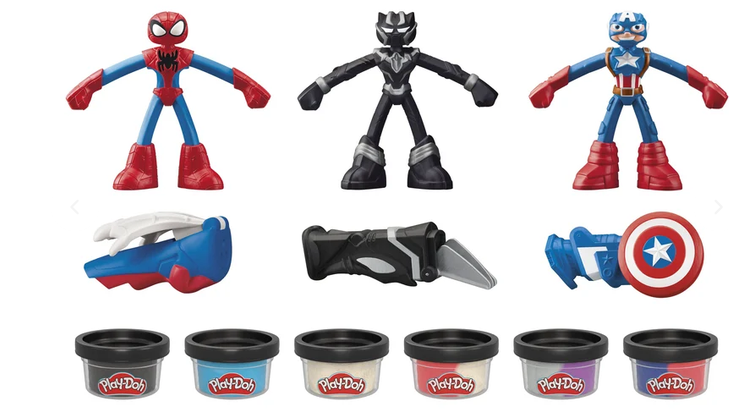 Play-doh Hero  Marvel Adventure Set