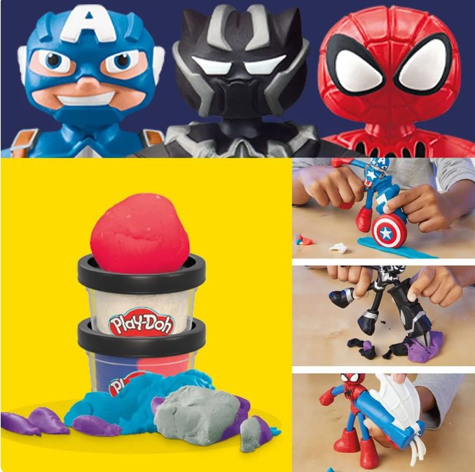 Play-doh Hero  Marvel Adventure Set