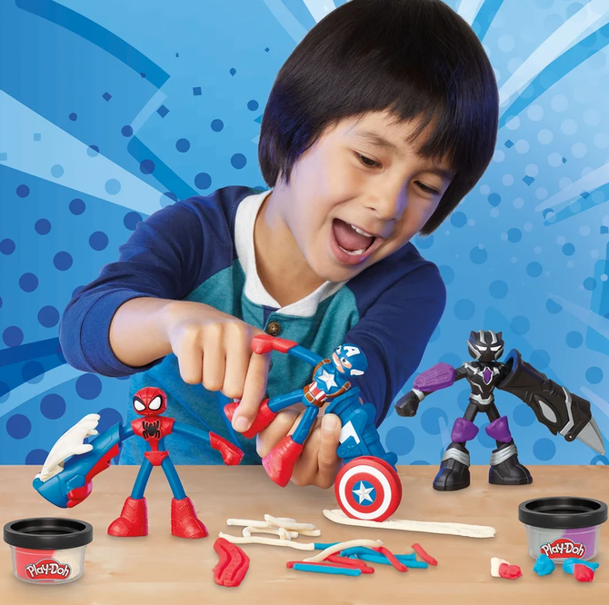Play-doh Hero  Marvel Adventure Set