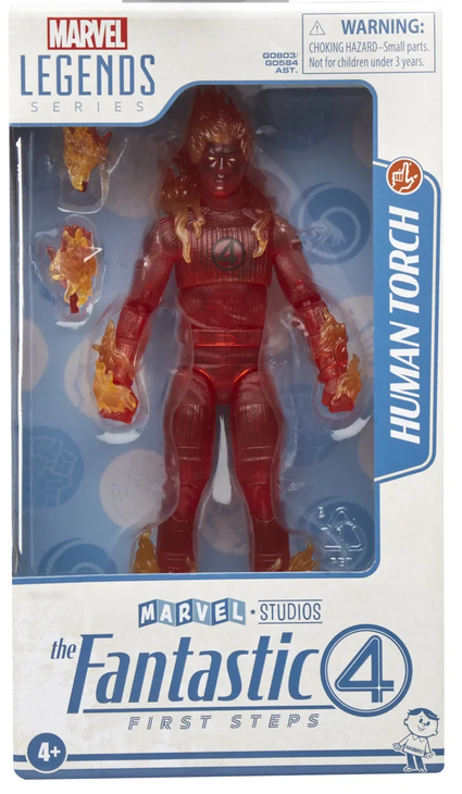 Fantastic Four Legends Movies Figure - Human Torch