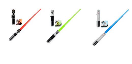 Star Wars Flick Out Lightsaber Assorted