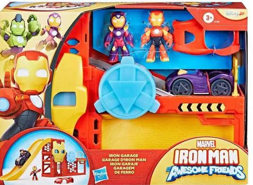 Iron Man Marvel Garage Playset