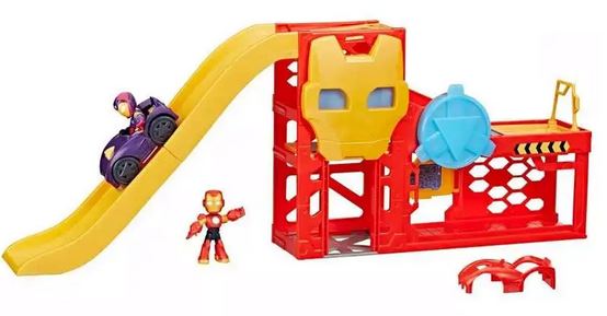 Iron Man Marvel Garage Playset