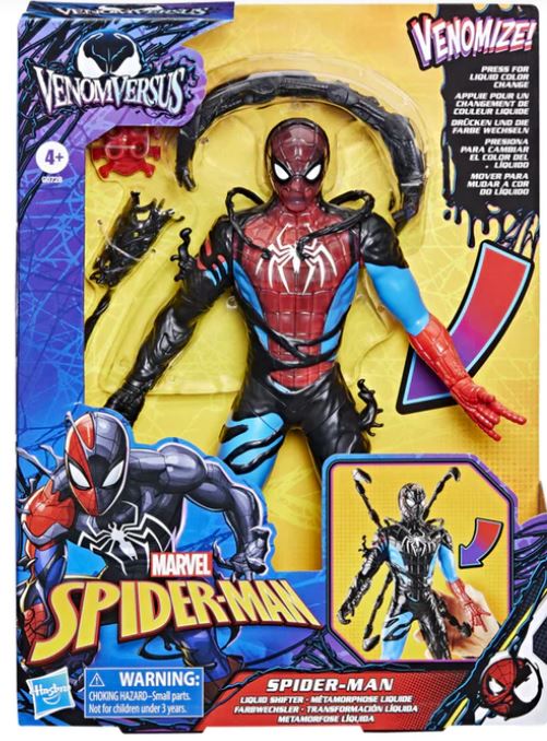 Marvel Spider-man Venom Versus Liquid Colour Change