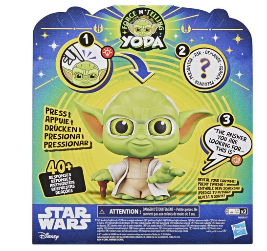 Star Wars Force N Telling Yoda