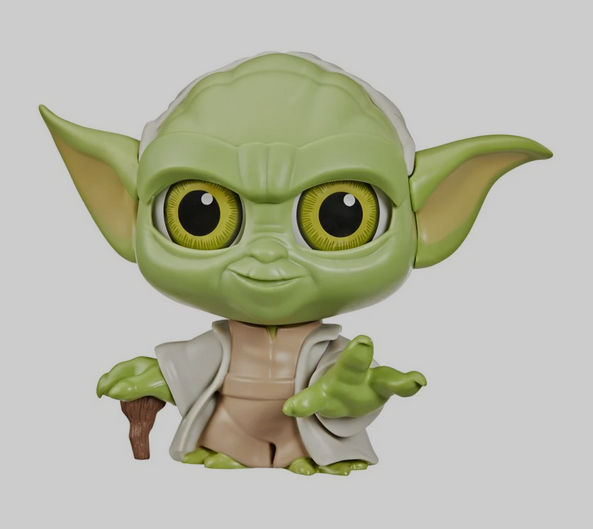 Star Wars Force N Telling Yoda