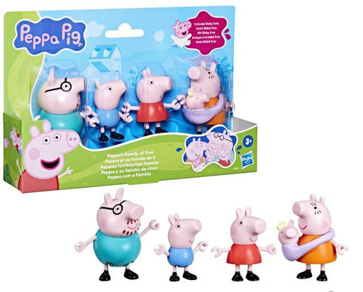 Peppa Pig Peppas Family Of Five Figures