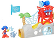 Disney Jnr Spidey Island Playset