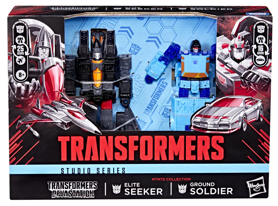 Transformers Generations Studio Series Bulleye 2 Pack - Elite Seeker & Ground Soldier