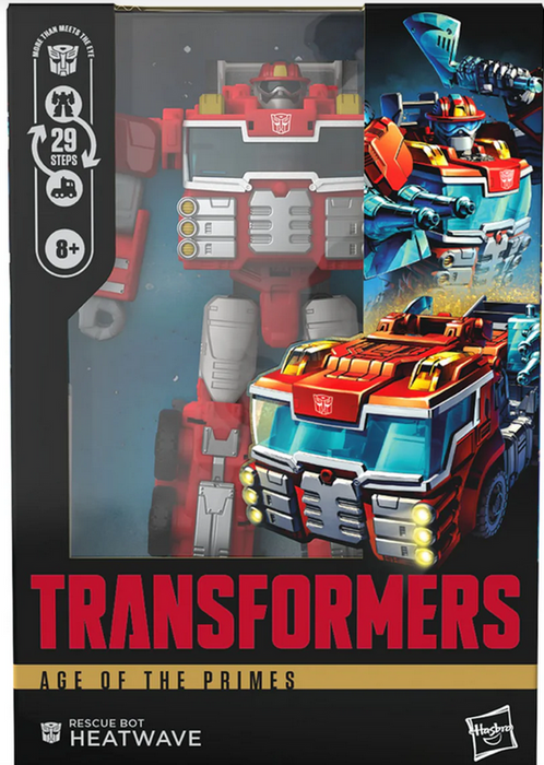Transformers Age Of The Primes - Rescue Bot Heatwave