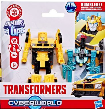 Transformer Cyberworl Bumblebee Armour Up