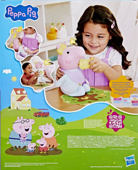 Peppa Pig Oinks & Snuggles Baby Evie With 20+ Reactions