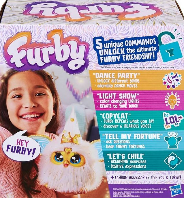 Furby Gold Glam Interactive Plush