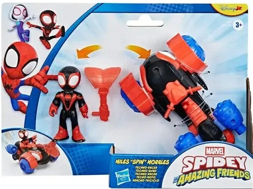 Spidey & His Amazing Friends 3 In 1 Techno Racer With Miles