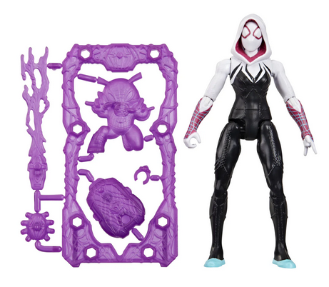 Spider-man Action Verse Ghost-spider Figure With Gear