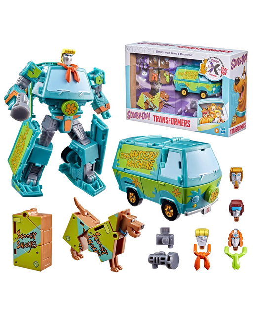 Transformers Scooby-doo Mysterious Prime & Automutt