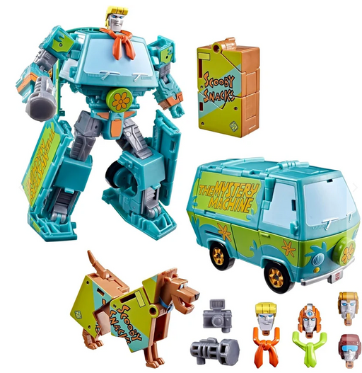 Transformers Scooby-doo Mysterious Prime & Automutt