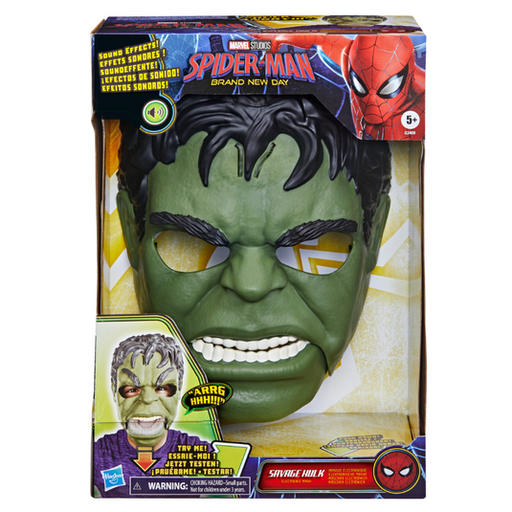 Marvel Spider-man - Savage Hulk Talk'n Electronic Mask
