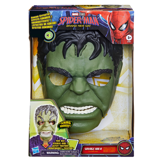 Marvel Spider-man - Savage Hulk Talk'n Electronic Mask