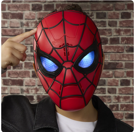 Marvel Spider-man "wisecrackin" Glow Mask