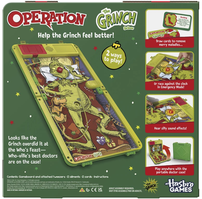 Operation The Grinch Game