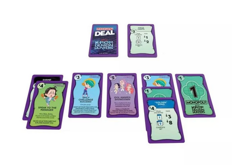 Monopoly Deal Kpop Demon Hunters