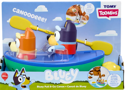 Toomies Bluey Paddling Canoe