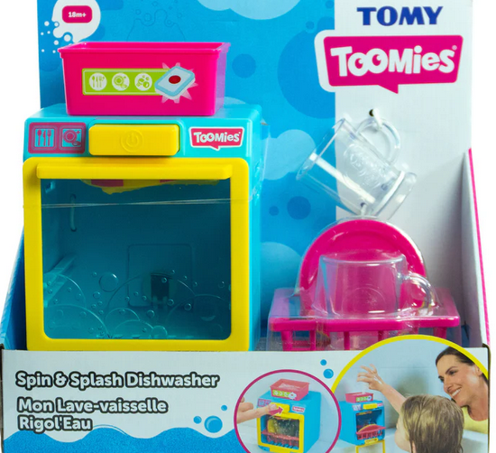 Tomy Toomies Spin & Splash Dishwasher