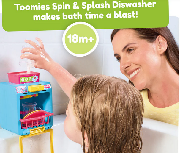 Tomy Toomies Spin & Splash Dishwasher