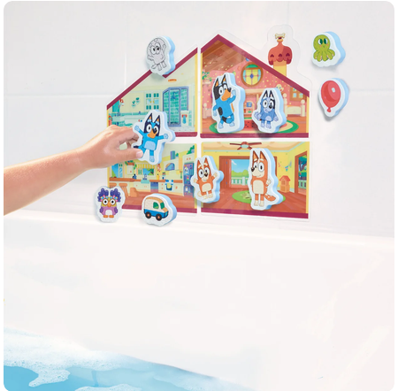 Playdate At Blueys Bath Sticker Set