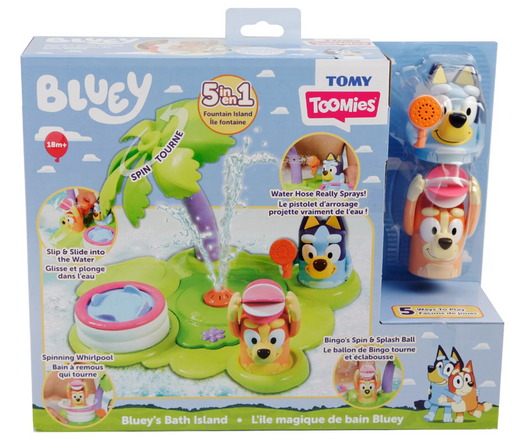 Bluey Bath Island