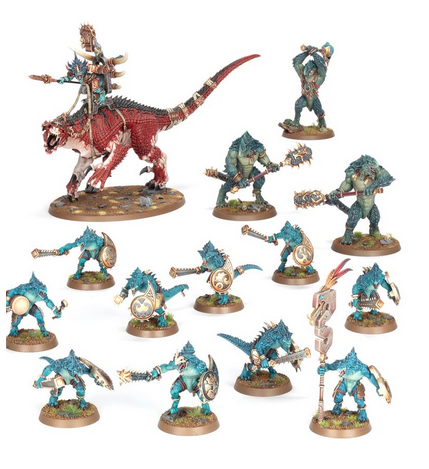 Warhammer  70-19 Age Of Sigma Spearhead Seraphon Figure Set
