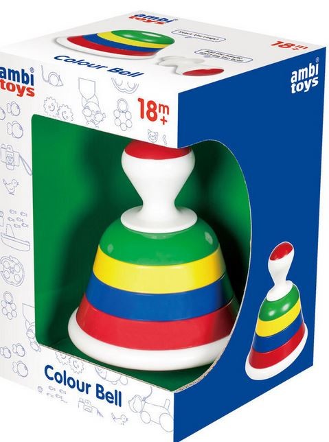 Ambi Toys Colour Rings Stacking Bellages:18m+