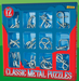 12 Metal Claasic Brain Teaser Puzzles