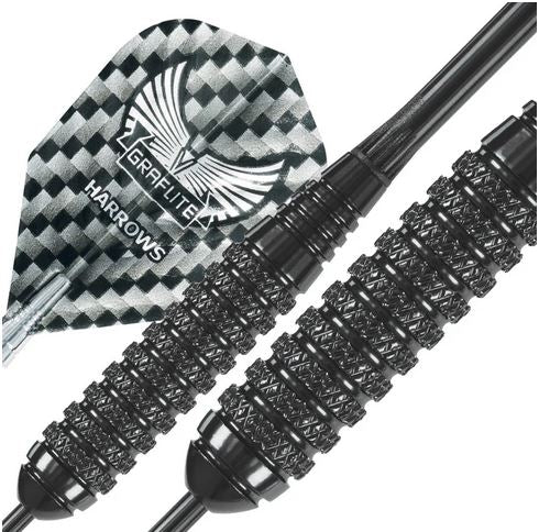 Harrows Black Arrow 25 Gram Darts Steel Tip