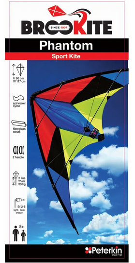 Brookite Phantom Sport Kite Dual Control