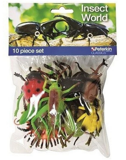 Insect World 9 Pc Poly Bag