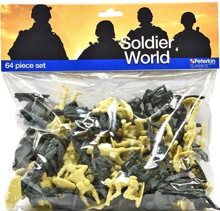 Soldier World 64pc Figs