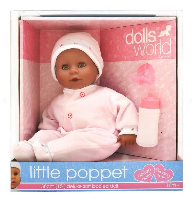 Dolls World Little Poppet Ethnic (pink)