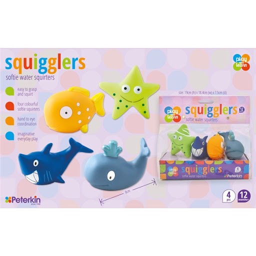 Play & Learn Squigglers Water Squirters