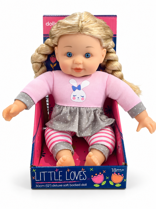 Dolls World Little Loves Toddler Soft Bodied Doll