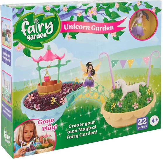 My Fairy Garden Unicorn Garden Set With Bonus Clothsline
