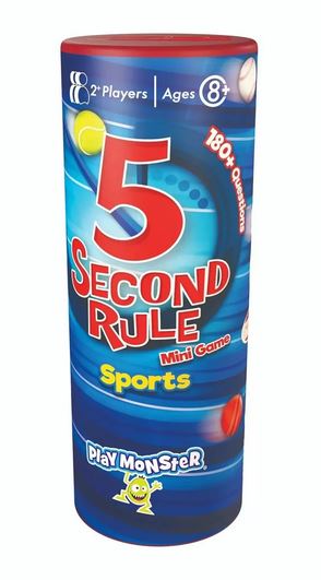 5 Second Rule Mini Sports Card Game