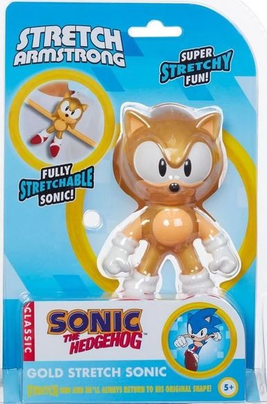 Stretch Armstrong Mini Sonic Gold Stretch Sonic
