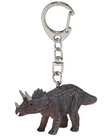 Animals Mojo Dinosaur Triceratops Keyring